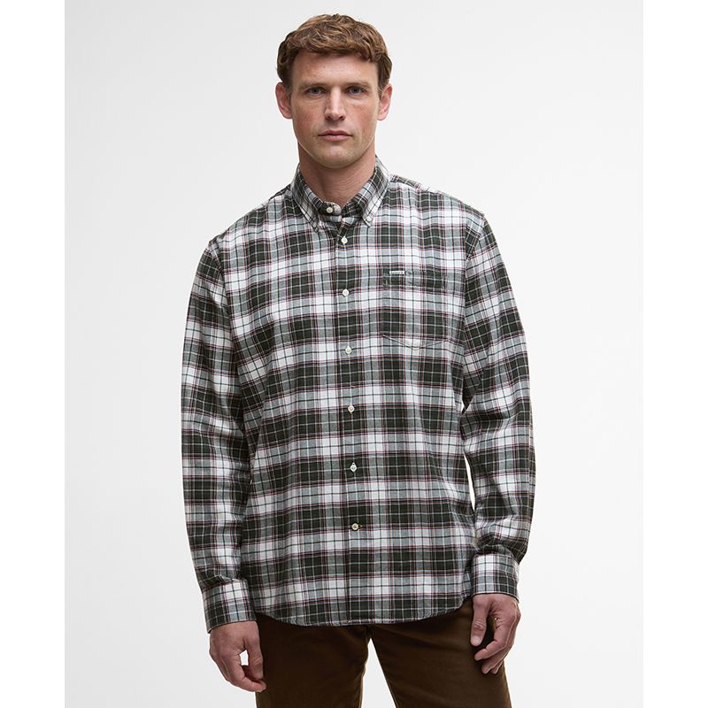 Chemise à motif check coupe régulière Telfield Barbour