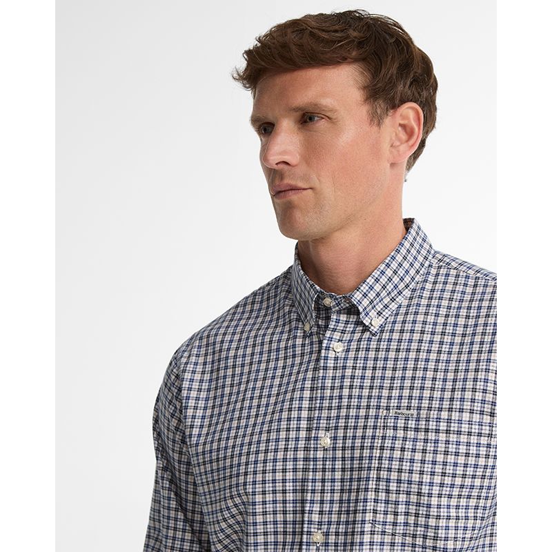 Chemise à carreaux William Barbour