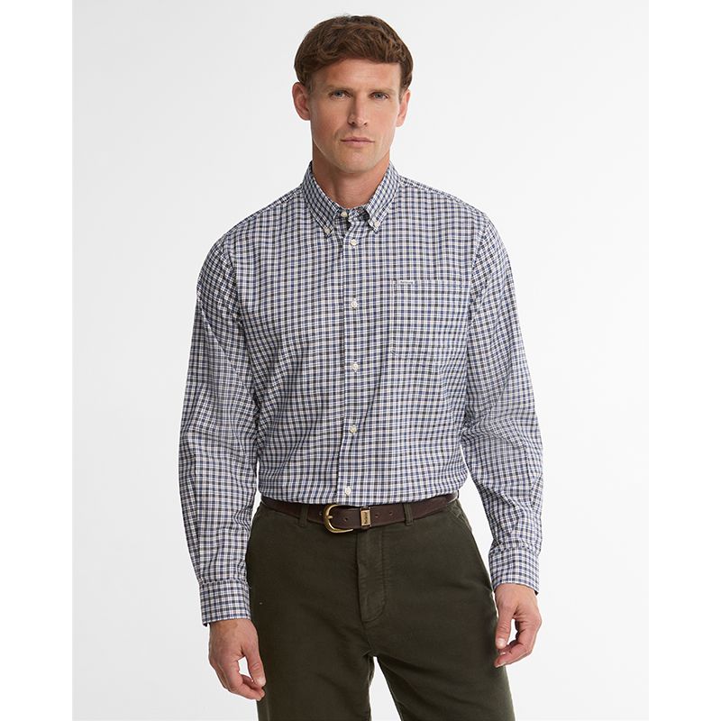 Chemise à carreaux William Barbour