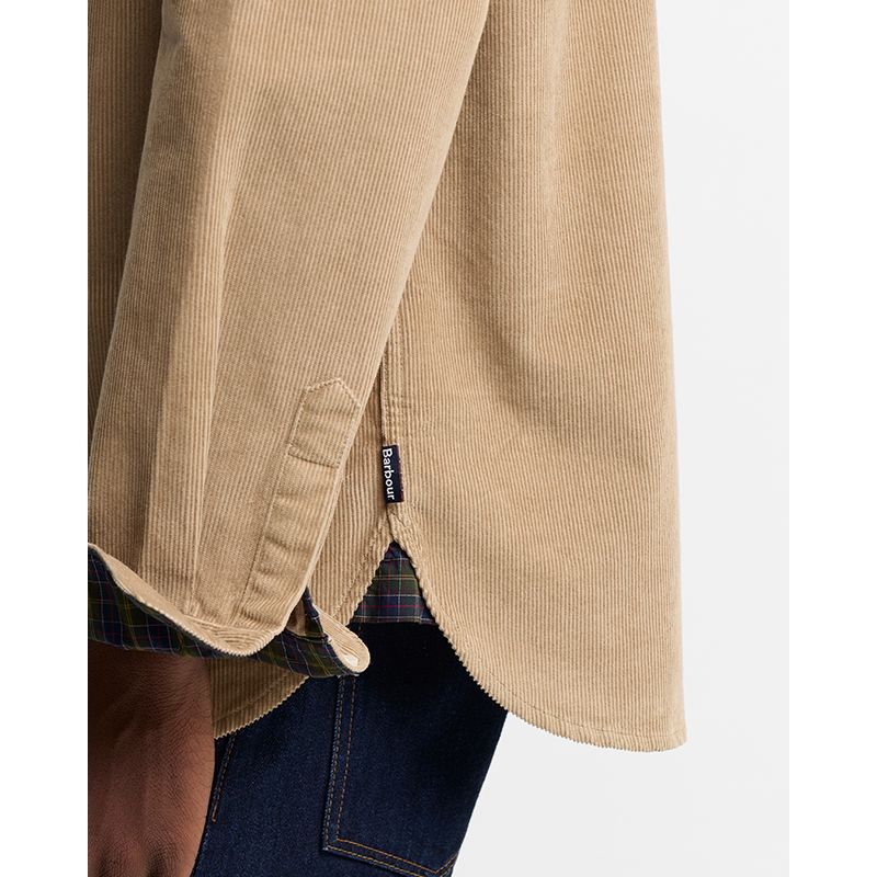 Chemise en velours côtelé Cord Barbour