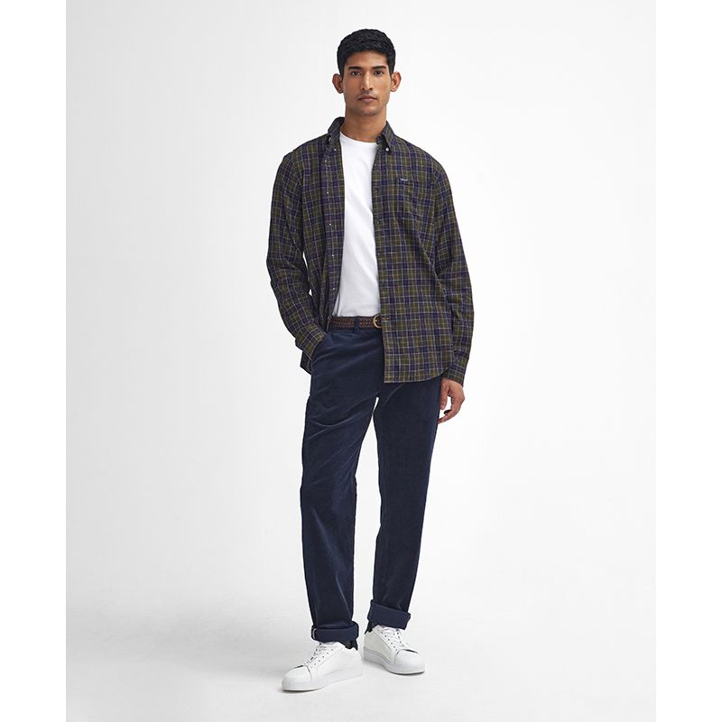 Pantalon velours côtelé stretch Barbour