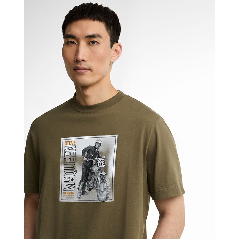 T-shirt Brandon Steve McQueen Barbour International