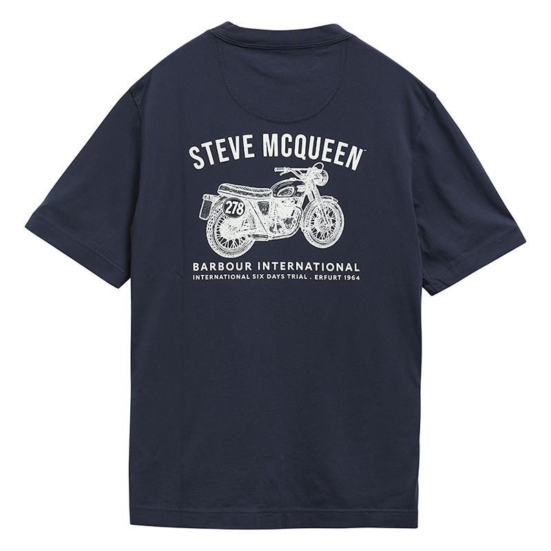 T-shirt Grange Steve McQueen Barbour International