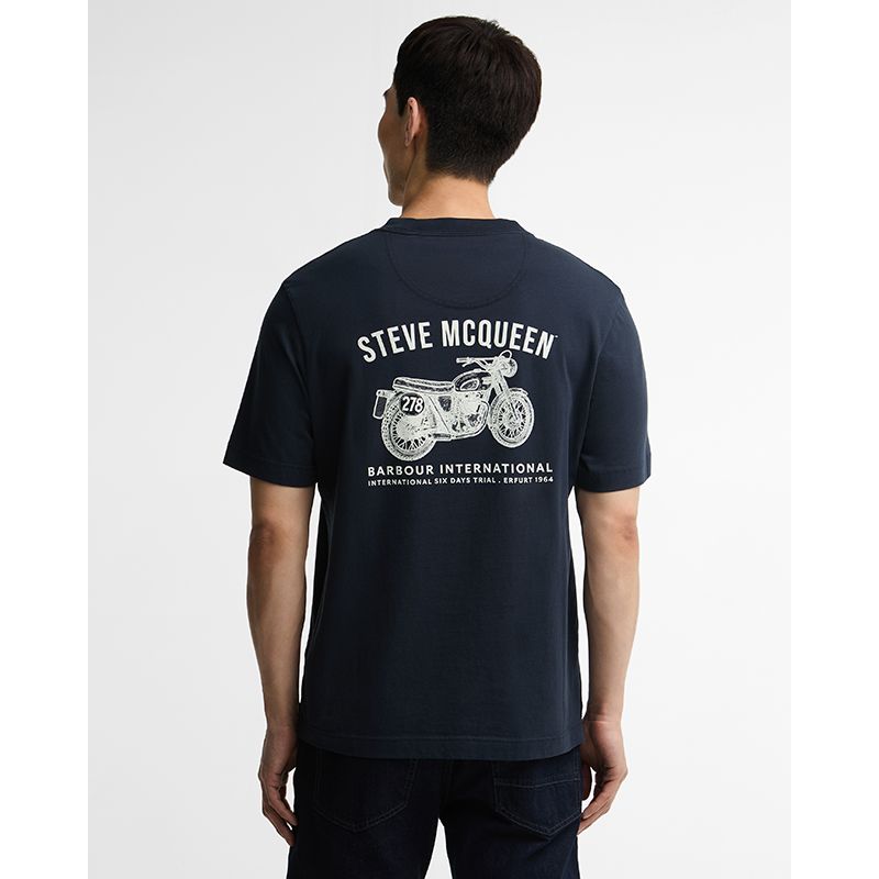 T-shirt Grange Steve McQueen Barbour International