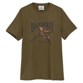 PHEASANT GRAPHIC TAILORED T-SHIRT