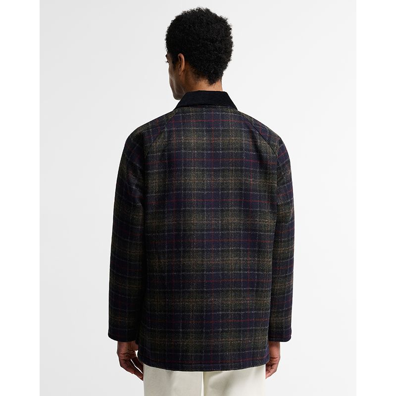 Veste en laine tartan Bedale Barbour
