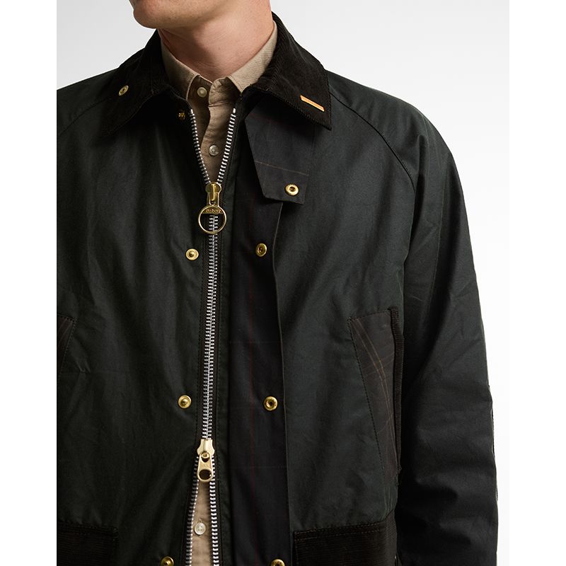 Veste huilée patchwork Bedale Icons Barbour