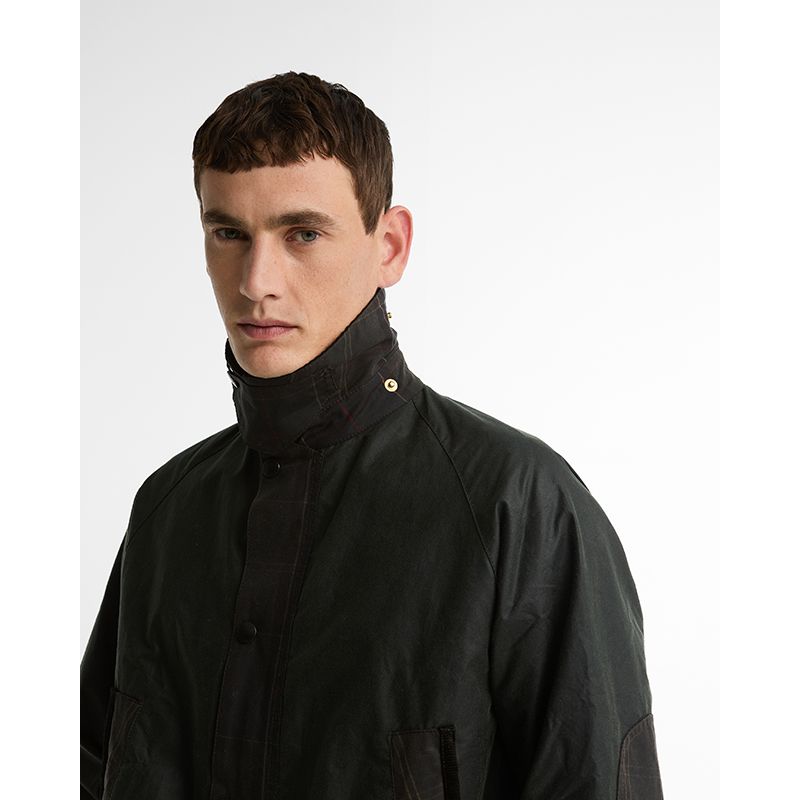 Veste huilée patchwork Bedale Icons Barbour