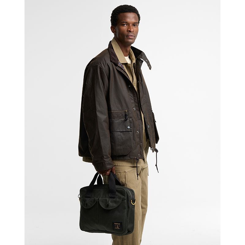 Sacoche huilée Field Barbour