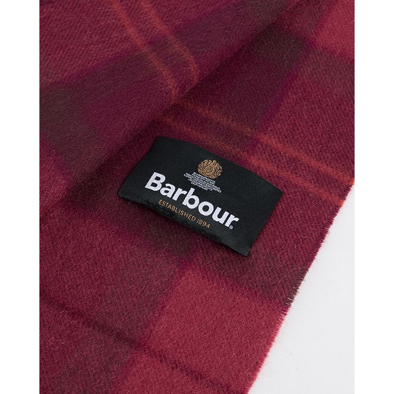 Écharpe tartan Mineral Barbour