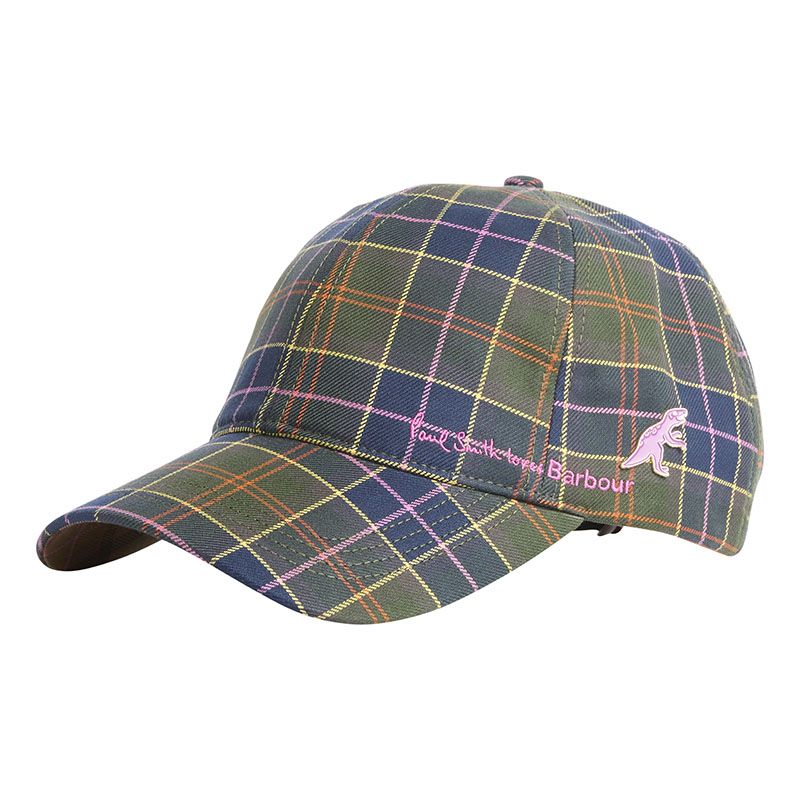 Barbour x Paul Smith-pet met tartanpatroon