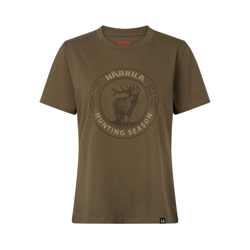 T-shirt Stag Badge femme Härkila