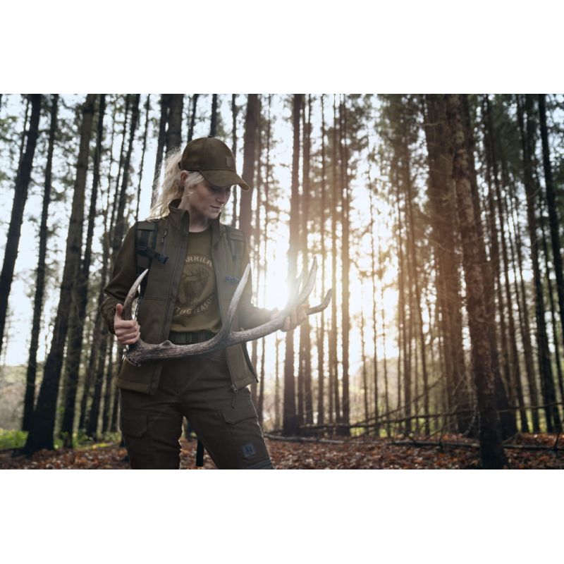 T-shirt Stag Badge femme Härkila