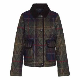 Veste matelassée Louden Tartan femme Barbour