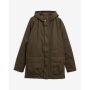 Geoliede parka van Barbour