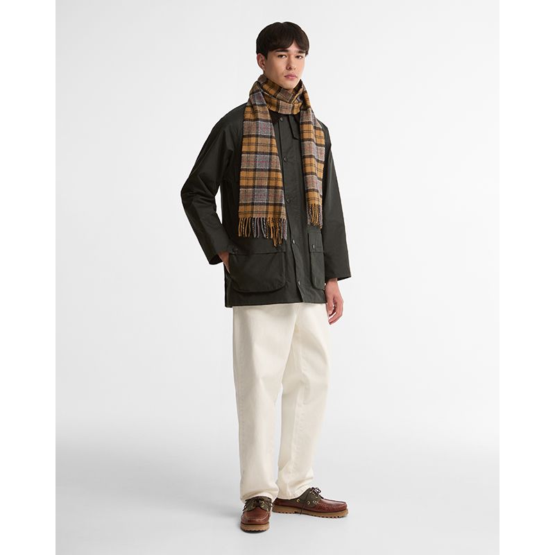 Echarpe Tartan en Laine Barbour