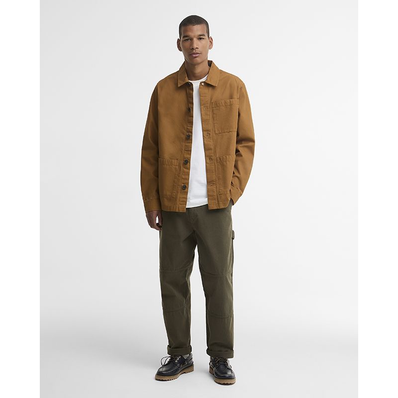 Surchemise délavée tartan Barbour