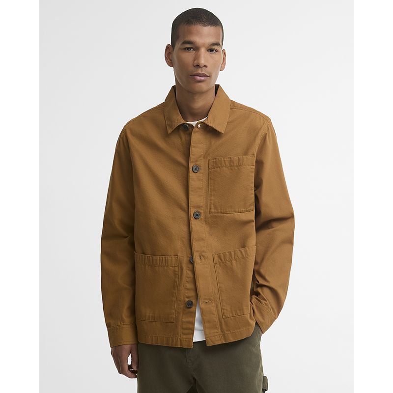 Surchemise délavée tartan Barbour