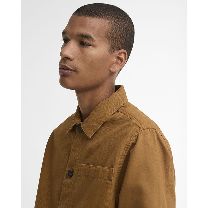 Surchemise délavée tartan Barbour
