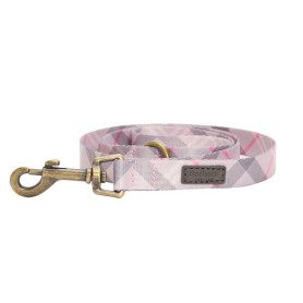 Laisse pour chien tartan imprimé Barbour