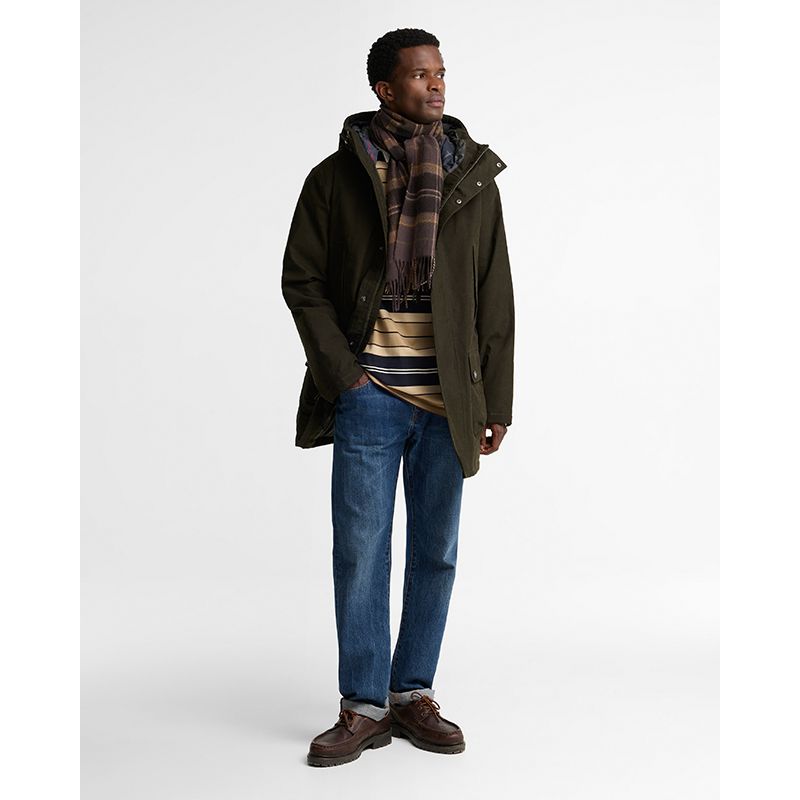 Écharpe tartan Mineral Barbour