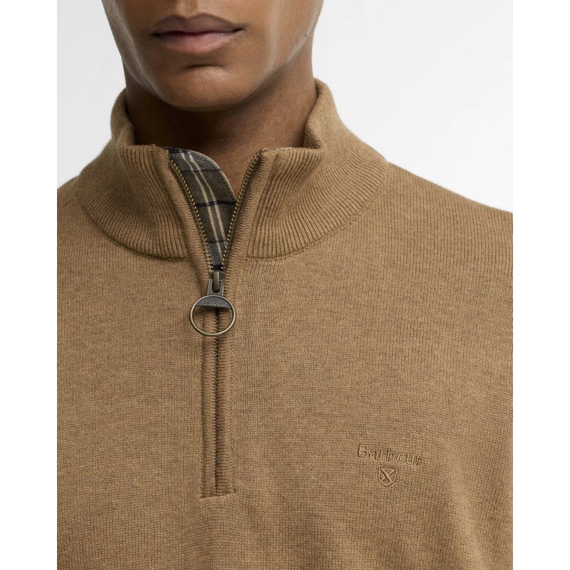 Pull Coton Half Zip Barbour