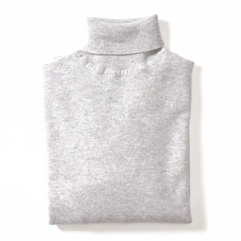 Pull col roulé en laine Osborne Knitwear