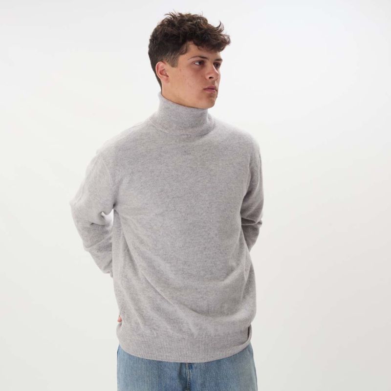 Pull col roulé en laine Osborne Knitwear