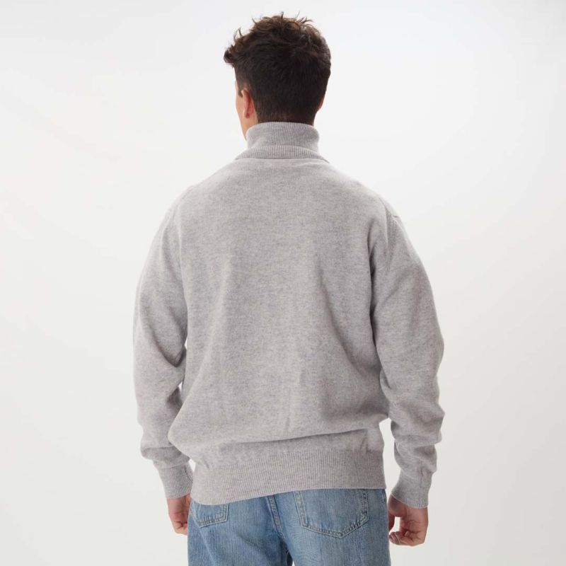 Pull col roulé en laine Osborne Knitwear