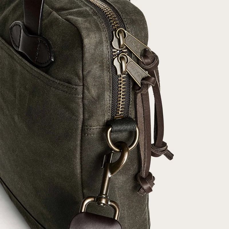 Briefcase Compact Tin Cloth Filson