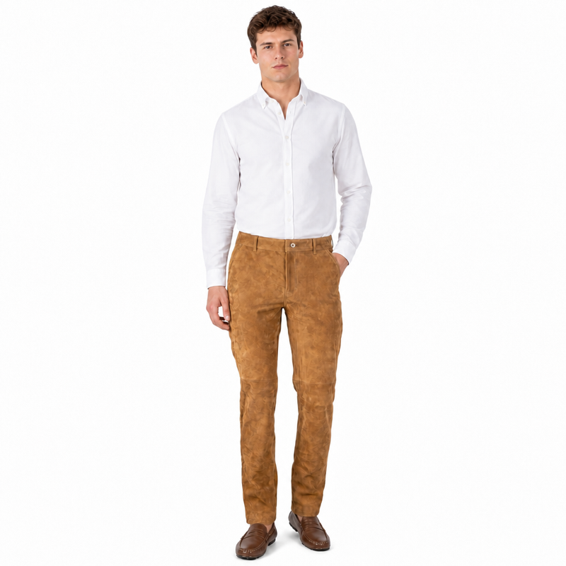 Lewis Maximilian leren broek