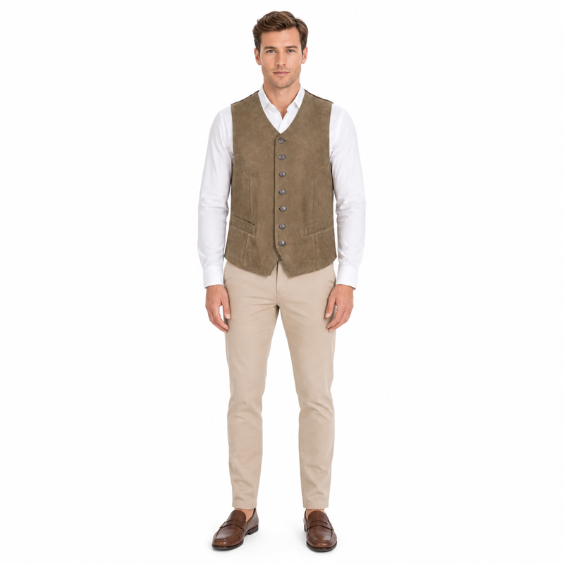 Gilet en peau autrichien Weyer Maximilian