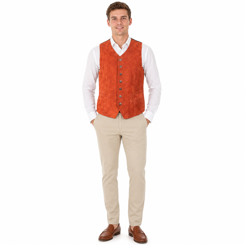 Gilet en peau autrichien Weyer Maximilian