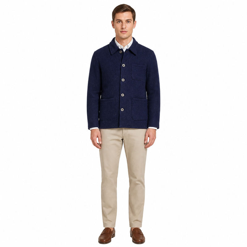 Veste en laine Le Laboureur