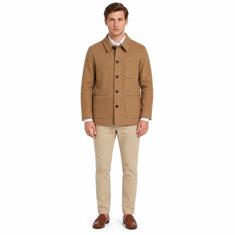 Veste en laine Le Laboureur