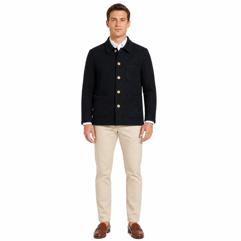 Veste en laine Le Laboureur