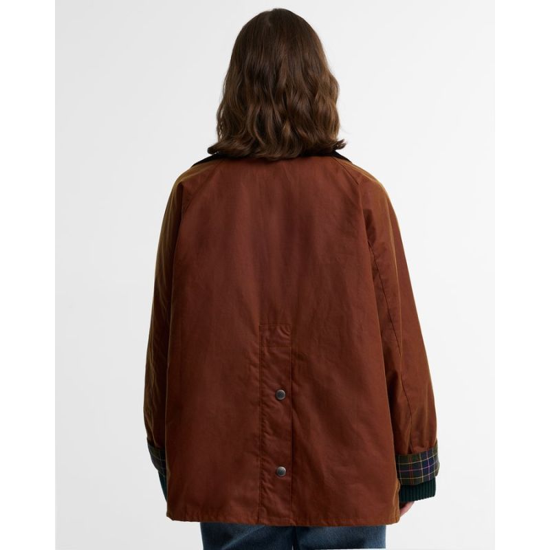 Veste huilée Beaufort femme Barbour X Paul Smith