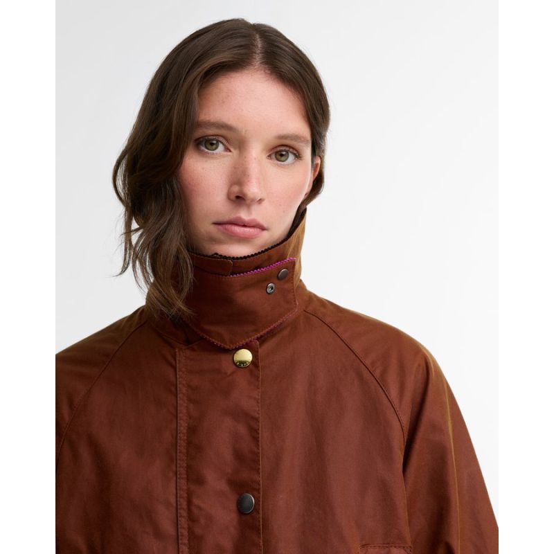Veste huilée Beaufort femme Barbour X Paul Smith
