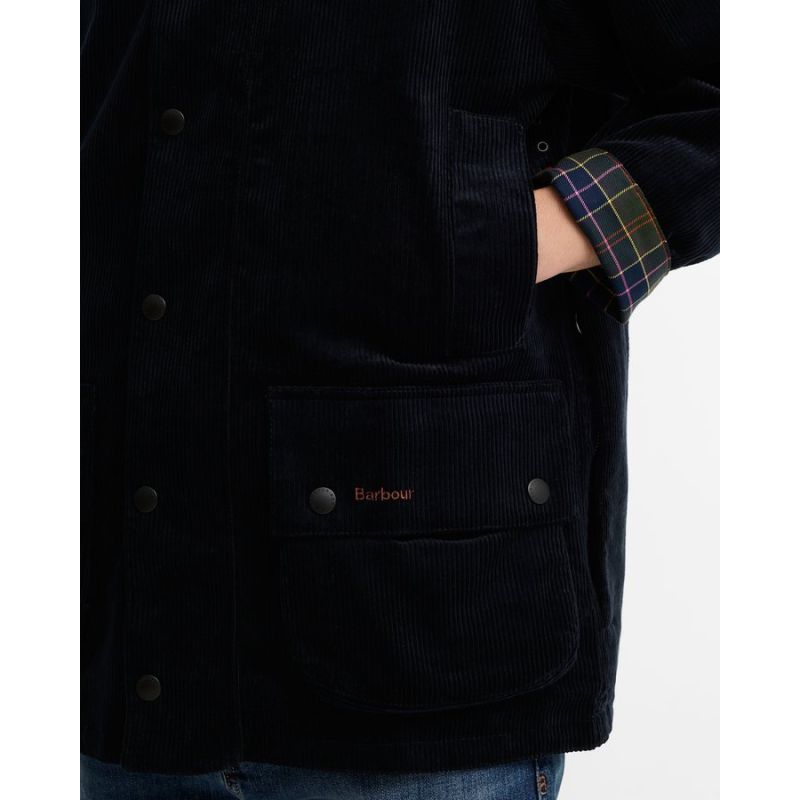 Beaufort-jas van ribfluweel van Barbour X Paul Smith