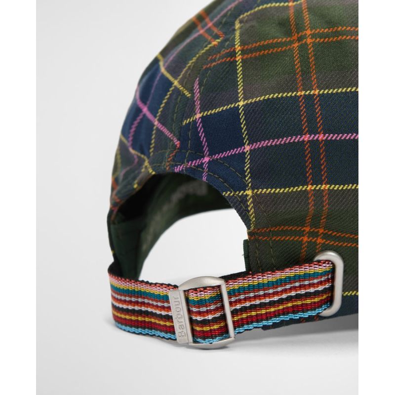 Casquette Tartan Barbour x Paul Smith