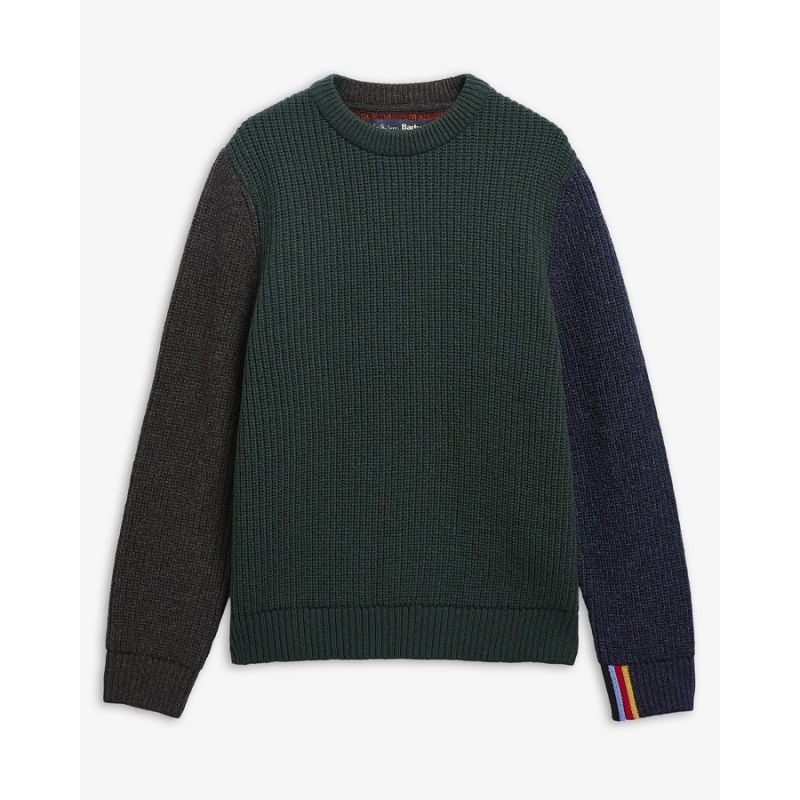 Pull en maille Tyne Barbour X Paul Smith