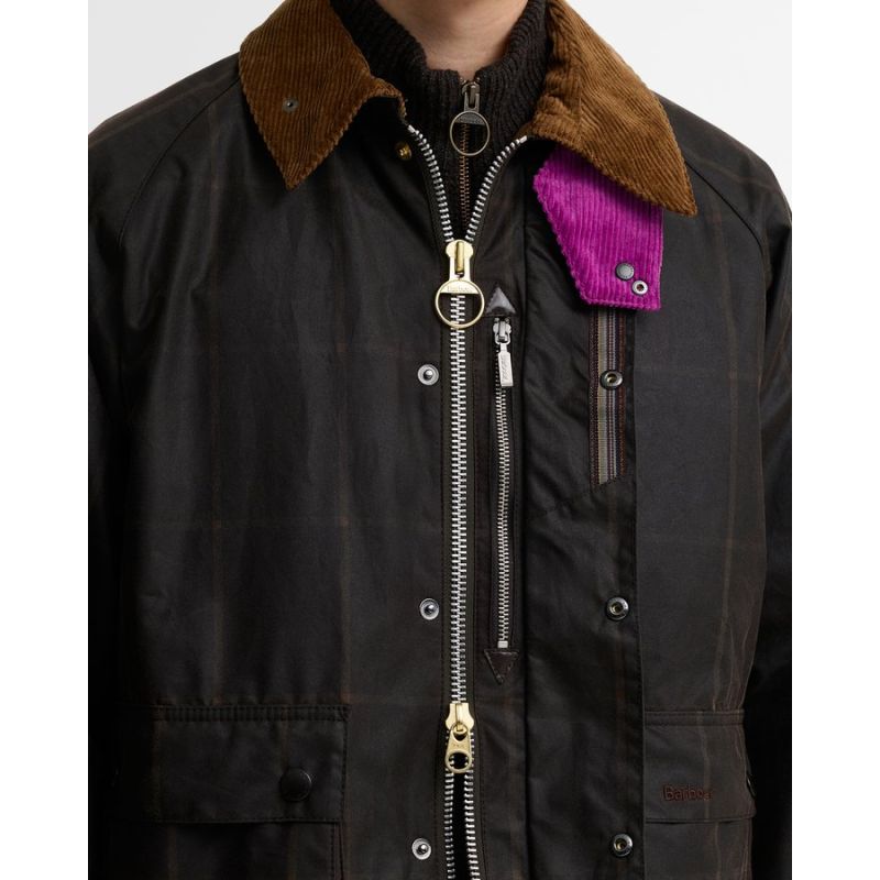 Veste Transport Windowpane Barbour X Paul Smith