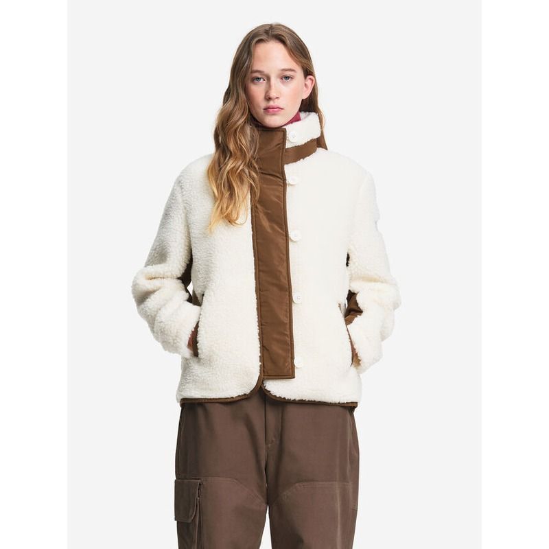 Veste boutonnée Sherpa femme Aigle