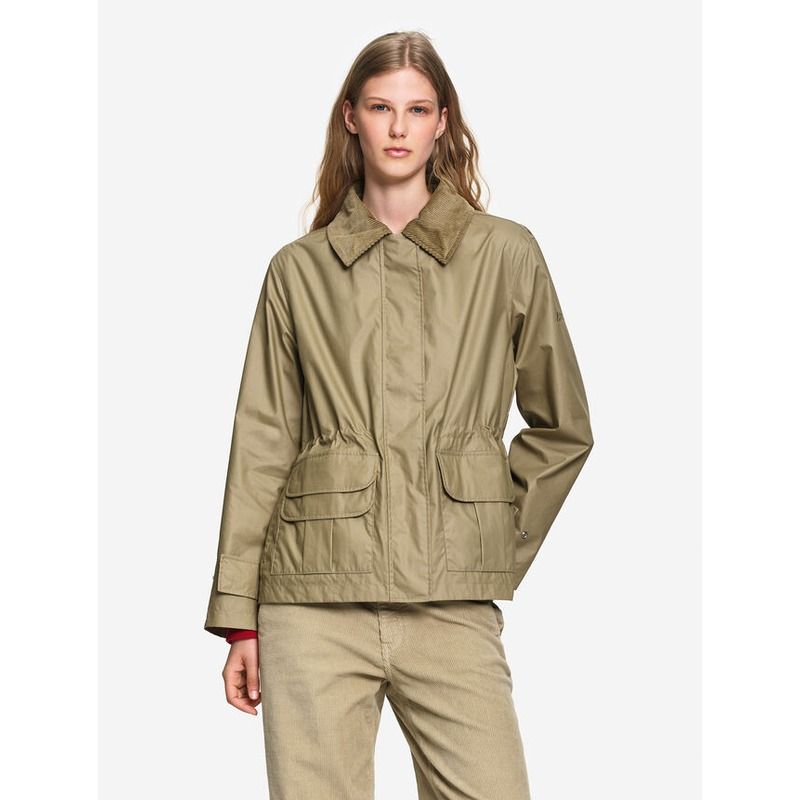 Parka courte huilée femme Aigle