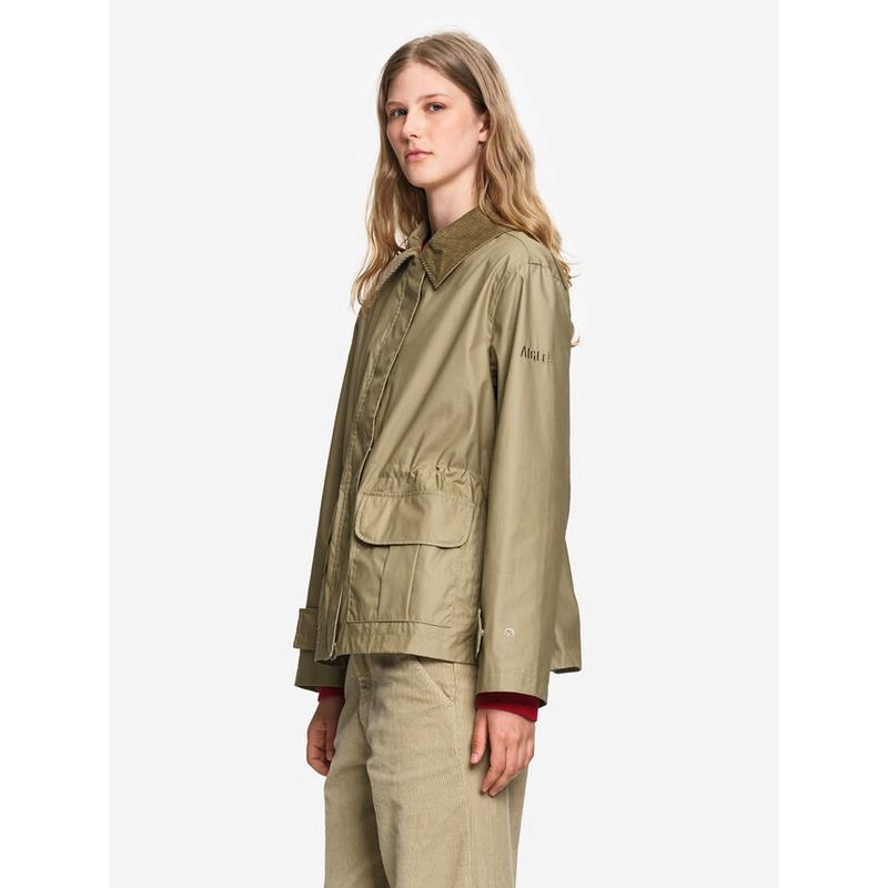 Parka courte huilée femme Aigle