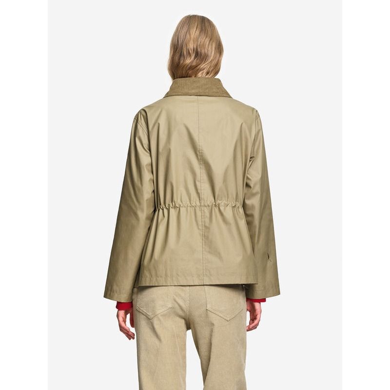 Parka courte huilée femme Aigle
