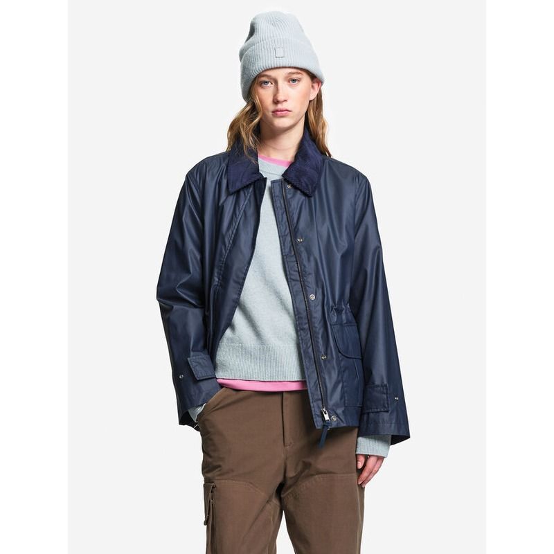 Parka courte huilée femme Aigle