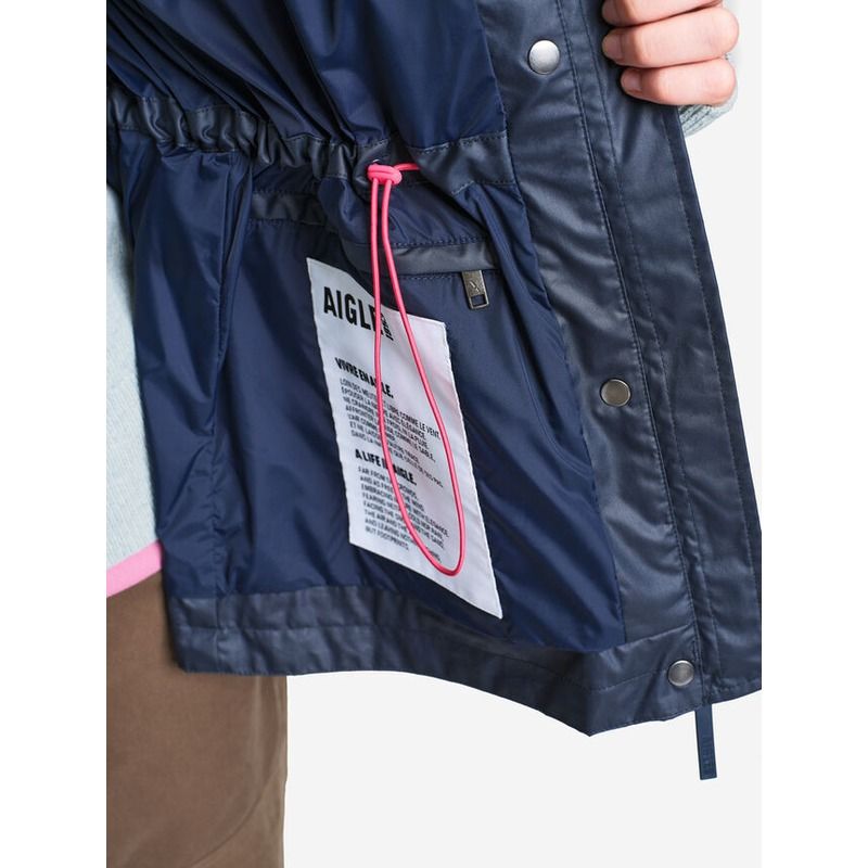 Parka courte huilée femme Aigle