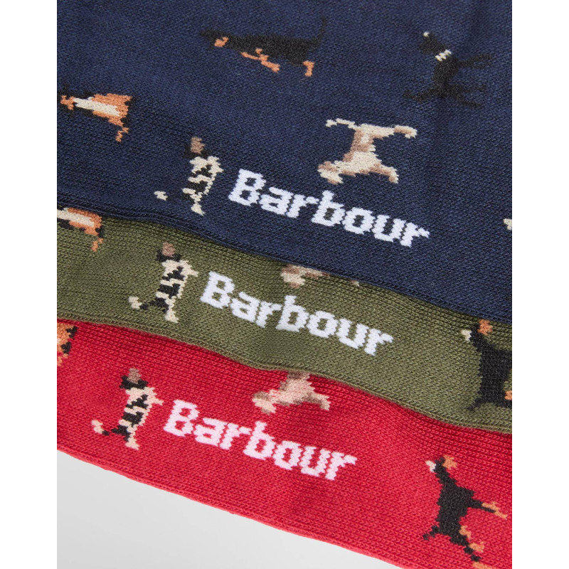 Coffret chaussettes pour chien Barbour