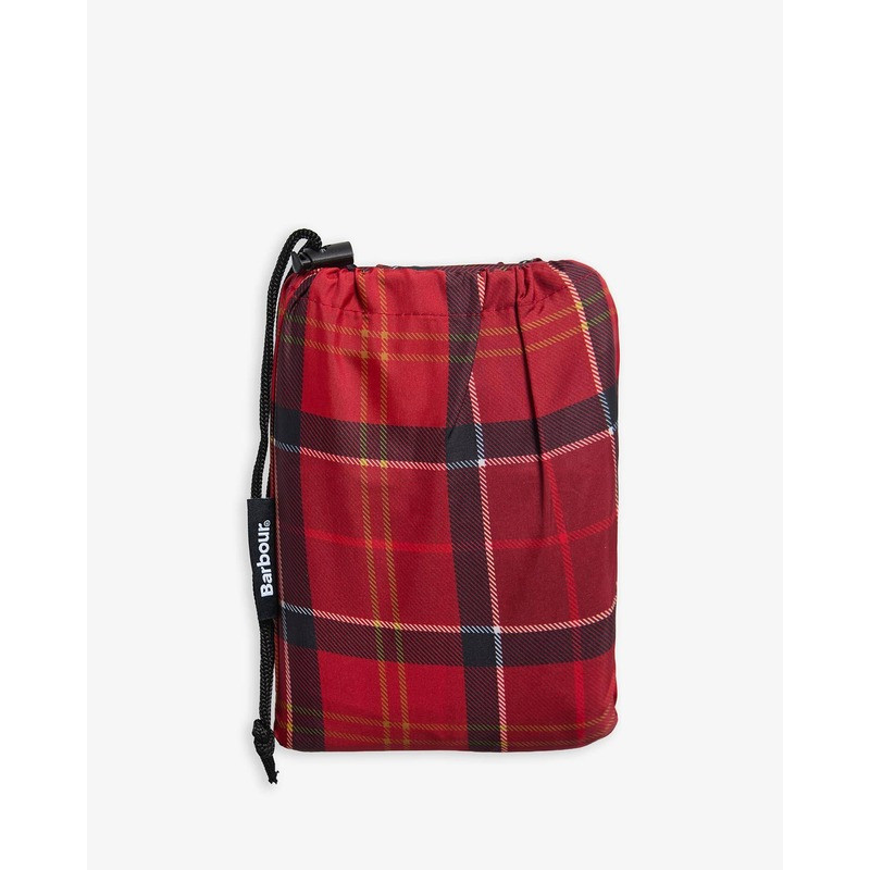 Poncho déperlant tartan Barbour